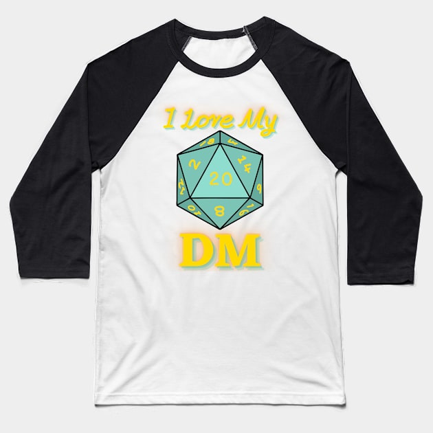 I Love My DM Baseball T-Shirt by AKawaiiPastels